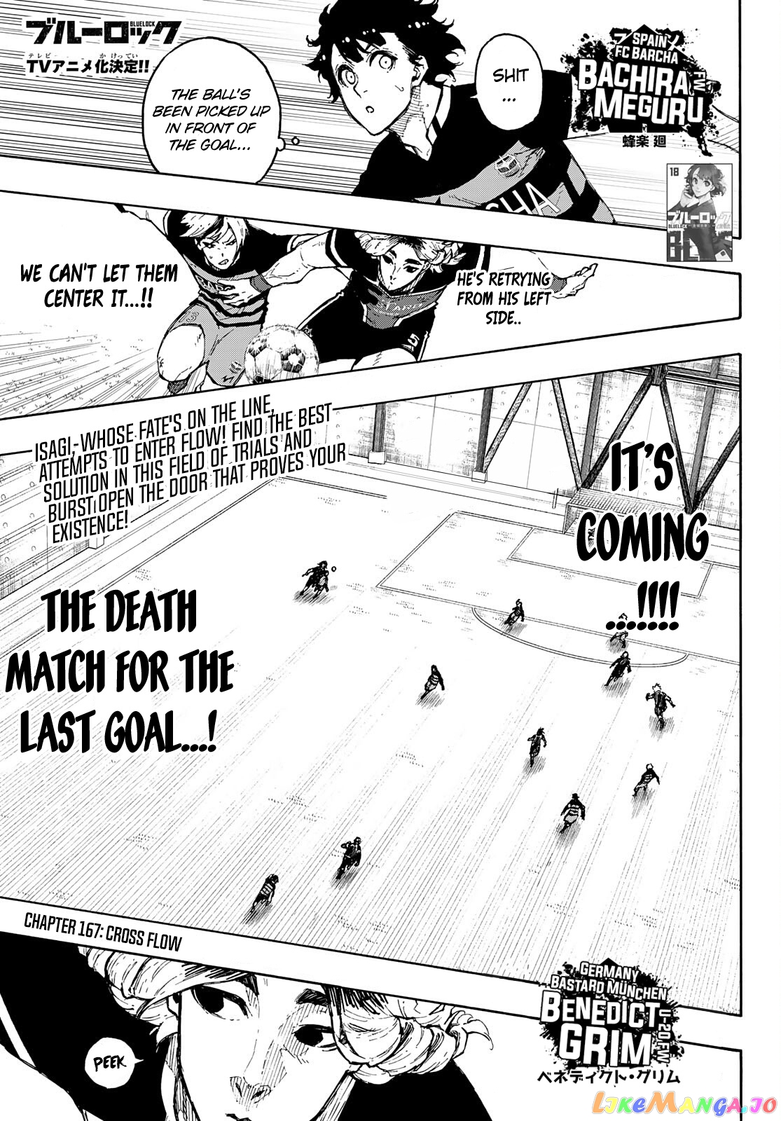 Blue Lock Chapter 167 image 02